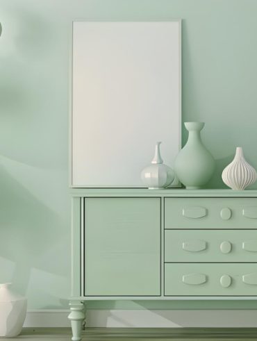 La peinture bleu vert est une tendance apaisante pour votre intérieur