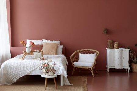 Terracotta est la couleur de peinture idéale pour sublimer votre intérieur
