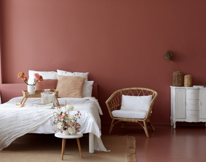 Terracotta est la couleur de peinture idéale pour sublimer votre intérieur