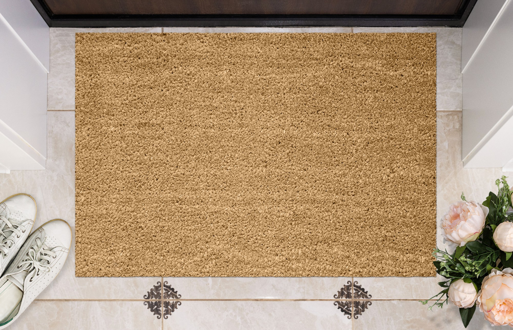 un tapis d'entrée sur mesure pour personnaliser votre intérieur