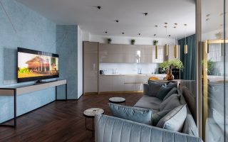 Idée cuisine ouverte sur salon pour aménager un espace convivial et fonctionnel